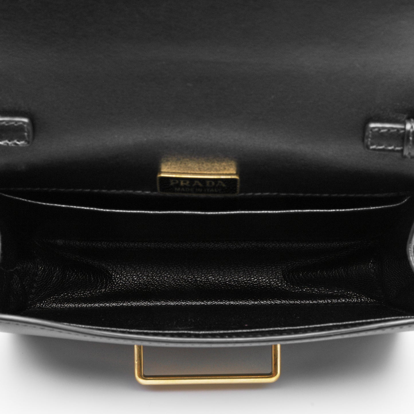 City Calf Saffiano Cahier Bag Black