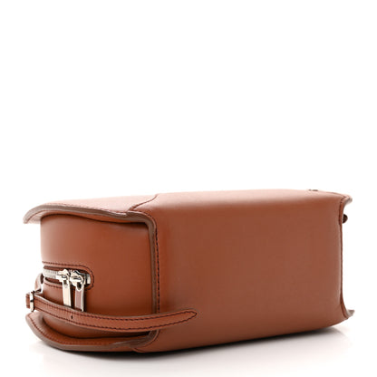 Loro Piana Smooth Calfskin Sesia Crossbody Kummel 4 of 9