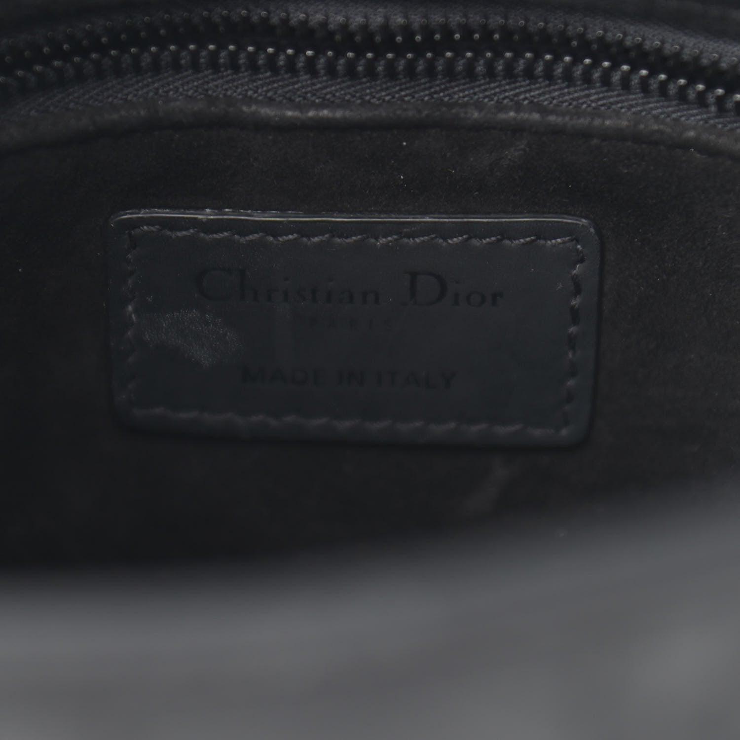 Christian Dior Ultra Matte Calfskin Cannage Small My ABCDior Lady Dior Black 6 of 16