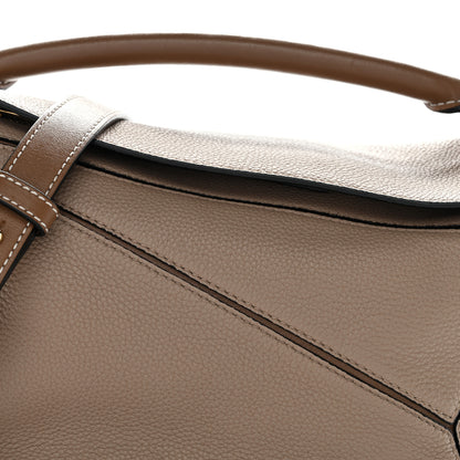 Loewe Grained Calfskin Small Puzzle Bag Sand Mink 9 of 13