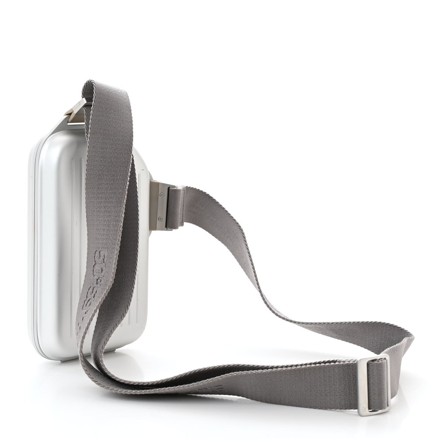 Aluminum Personal Sling Clutch Silver