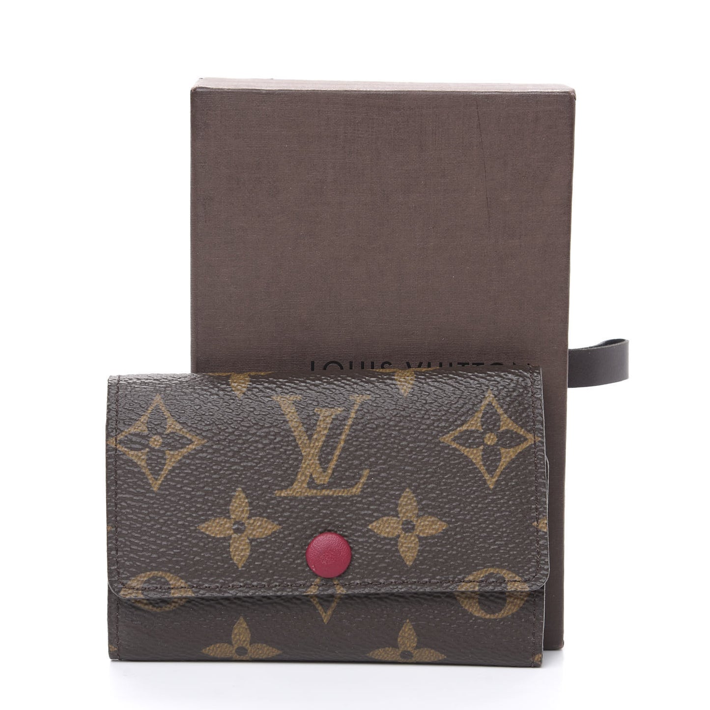 Monogram 6 Key Multicles Holder Fuchsia