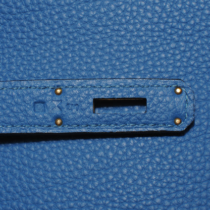 Hermes Togo Birkin 35 Bleu de Galice 6 of 9