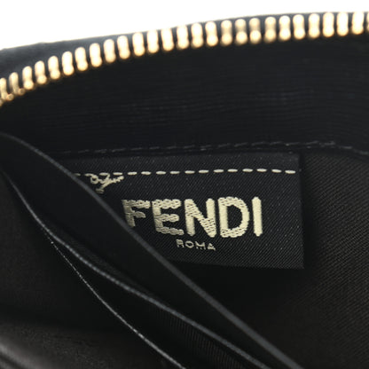Fendi Vitello Elite Zip Around Wallet Black 6 of 8