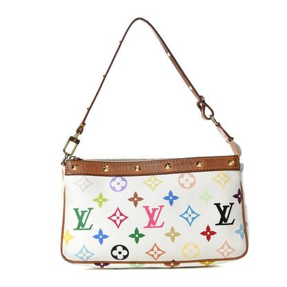 Louis Vuitton Monogram Multicolor Pochette Accessories White 1 of 20