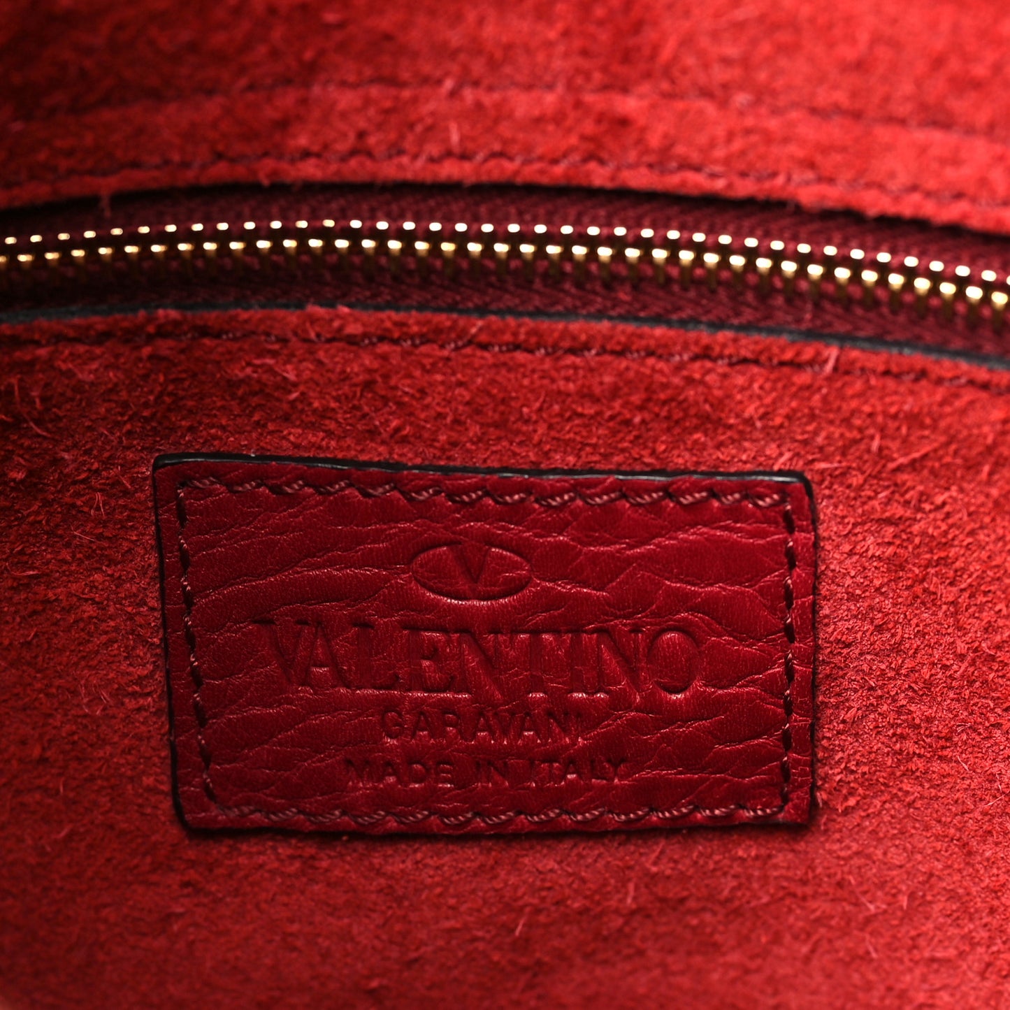 Grained Calfskin Medium My Rockstud Frame Bag Rosso Valentino