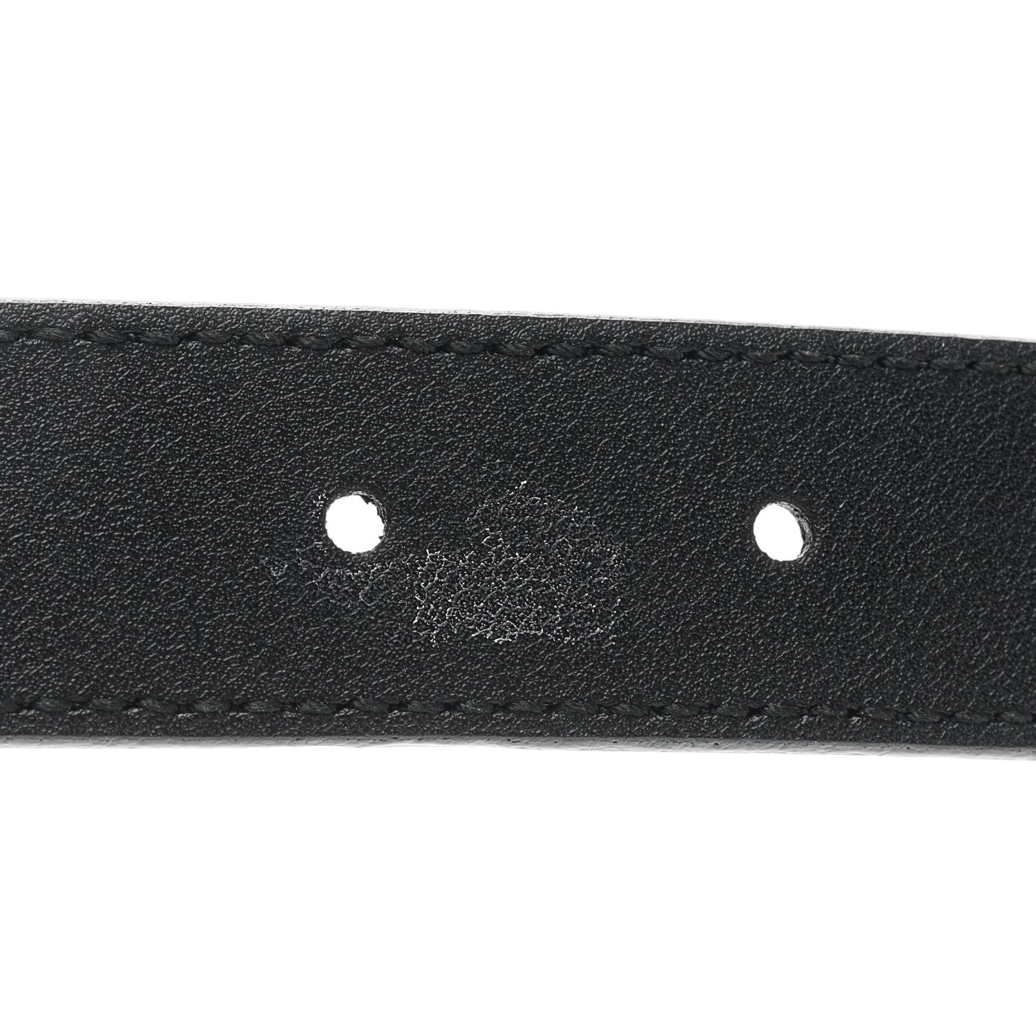 Gucci Moon Calfskin Torchon Double G 25mm Belt 85 34 Black 3 of 7