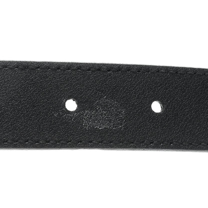 Gucci Moon Calfskin Torchon Double G 25mm Belt 85 34 Black 3 of 7