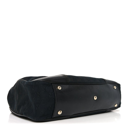 Gucci Monogram Medium Princy Tote Black 3 of 9
