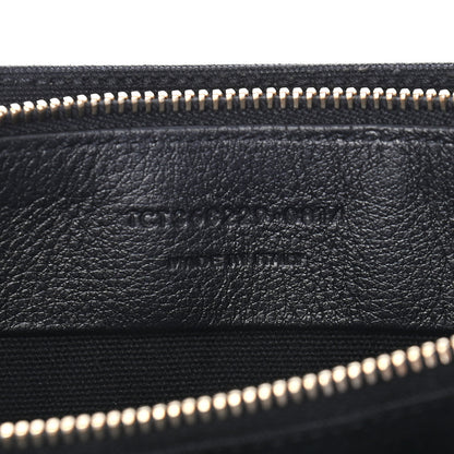 Saint Laurent Calfskin Canvas Small Muse Two Black 7 of 9