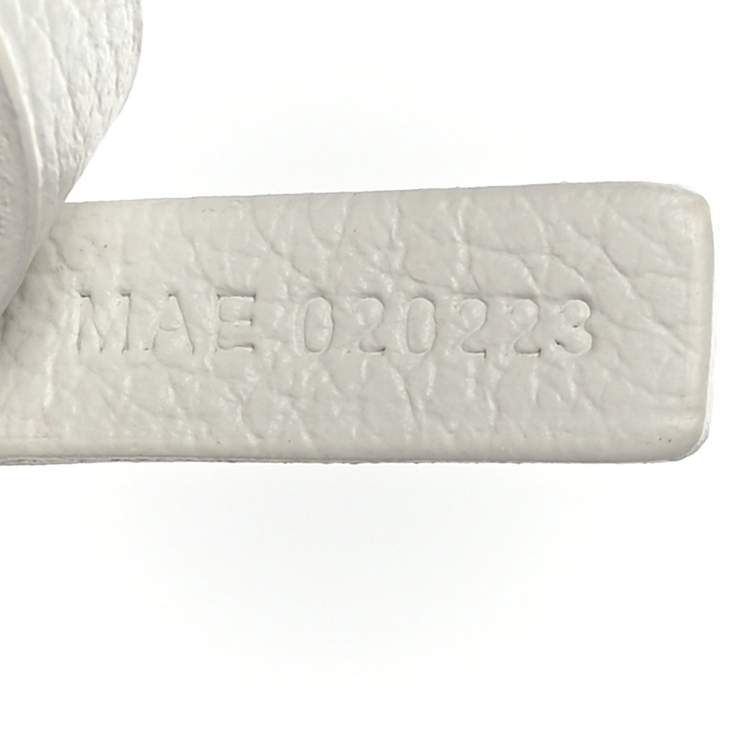 Goyardine Saint Louis Claire Voie PM White Opaline
