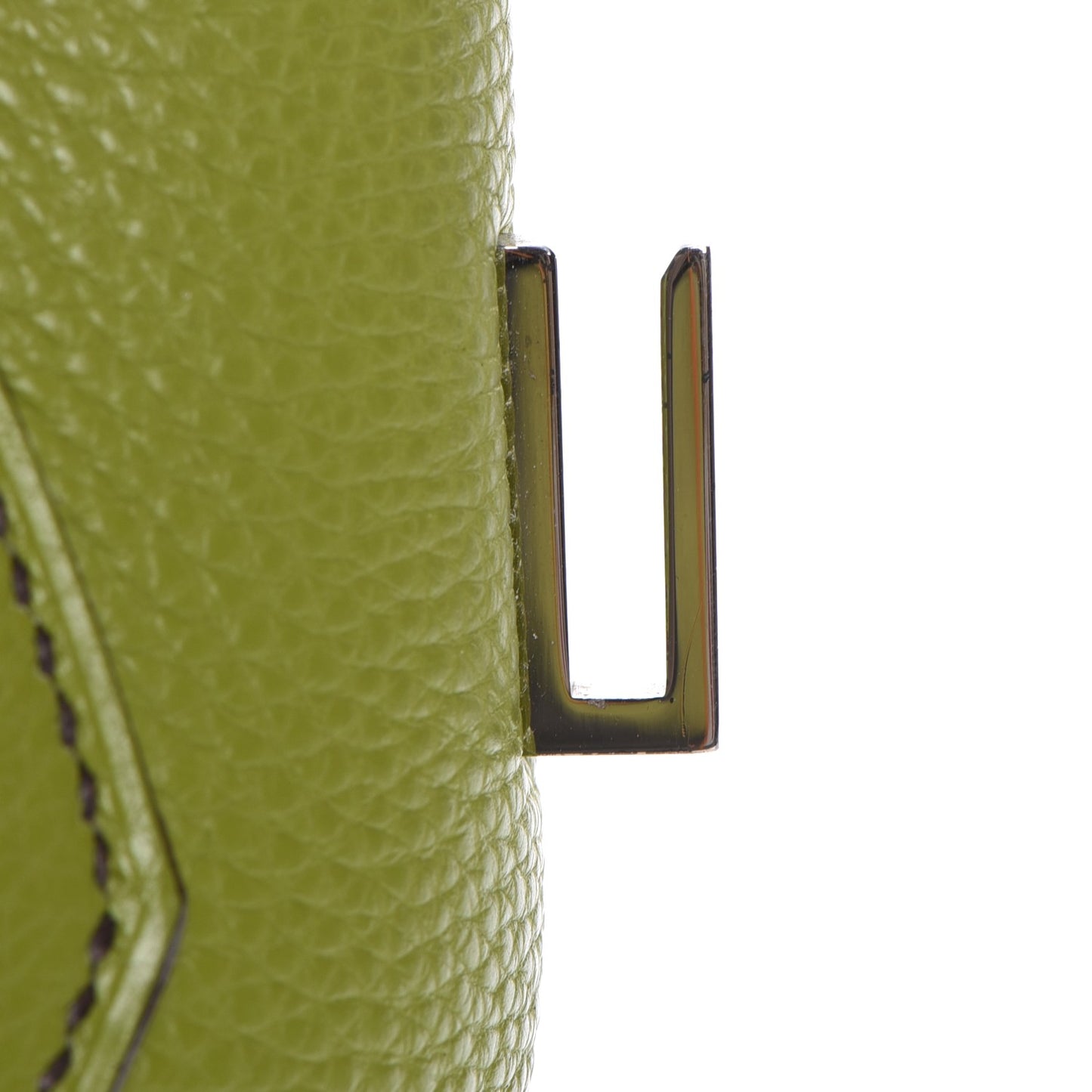Togo Birkin 35 Vert Anis