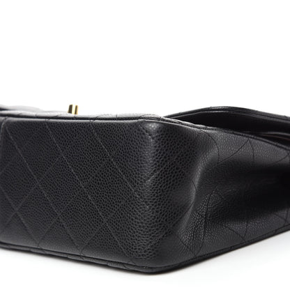 Chanel Caviar Quilted Jumbo Double Flap Black 8 of 13