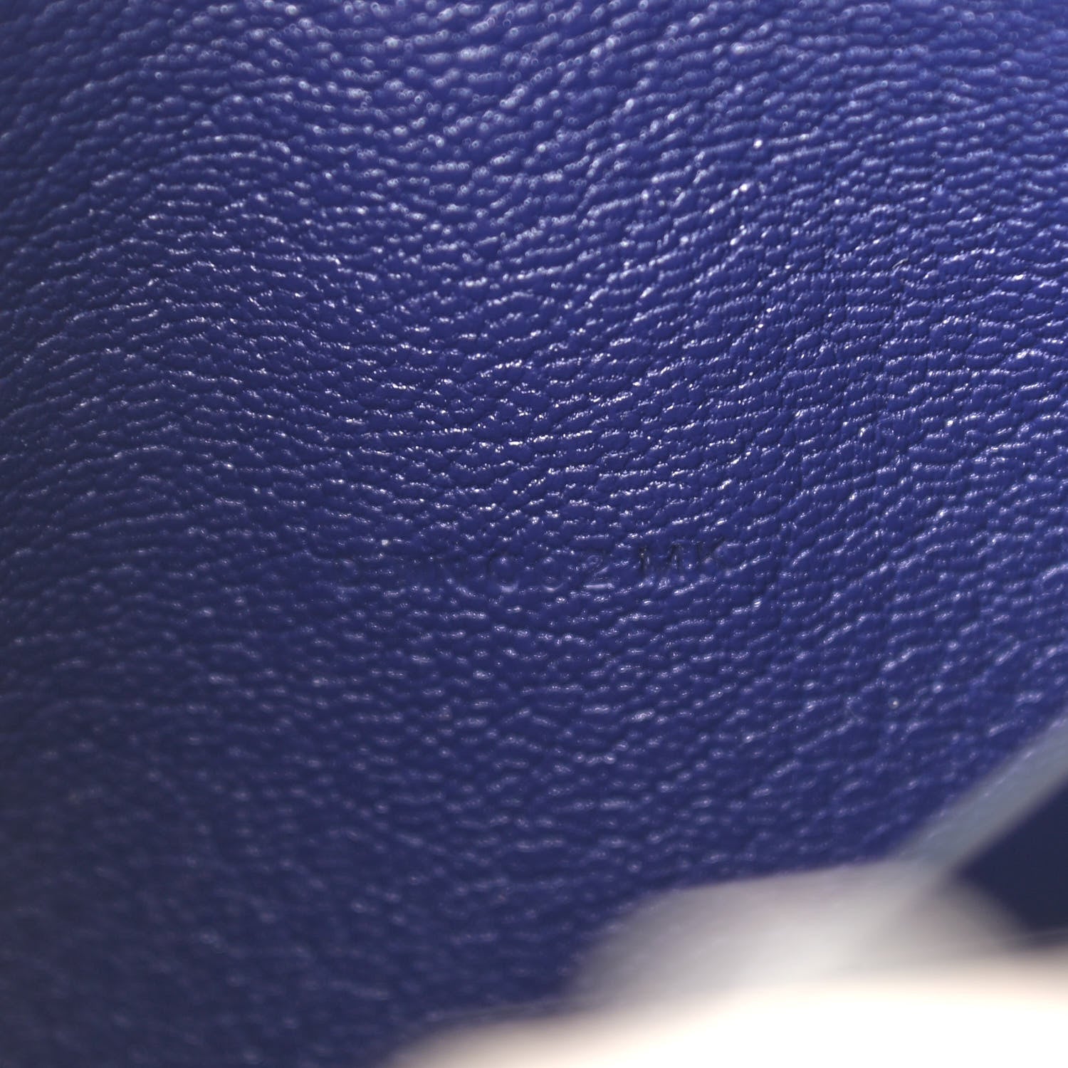 Hermes Chevre Mysore Clic 16 Wallet Blue Encre 6 of 8
