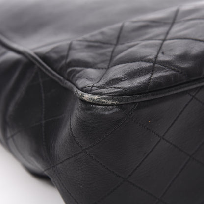 Chanel Lambskin Quilted Shoulder Bag Black 14 of 18