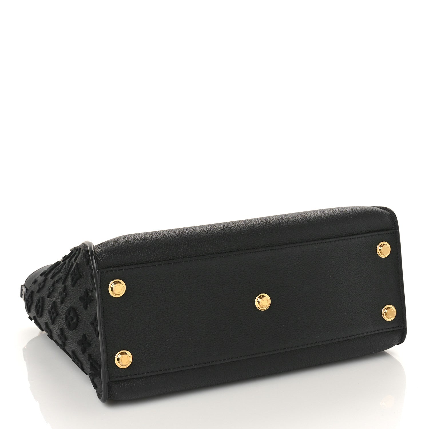 Louis Vuitton Calfskin Monogram Tufting On My Side Black 4 of 8