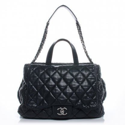 Chanel Lambskin Quilted Chanel 3 Maxi Tote Black 1 of 8