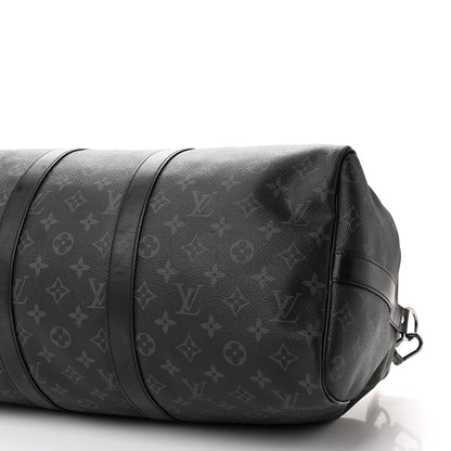 Louis Vuitton Monogram Eclipse Keepall Bandouliere 45 11 of 22