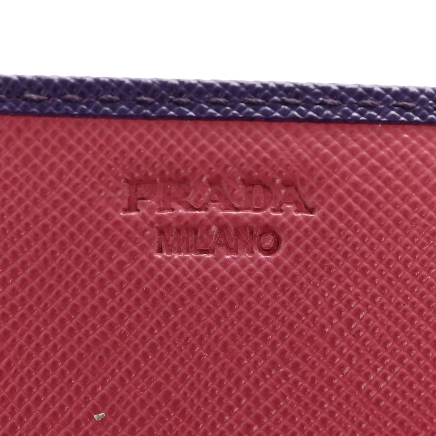 Saffiano Lux Continental Flap Travel Wallet Viola Multicolor