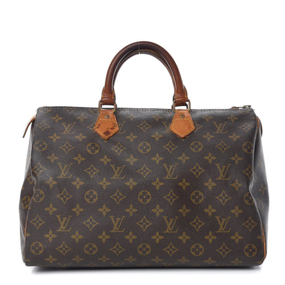 Louis Vuitton Monogram Speedy 35 1 of 29