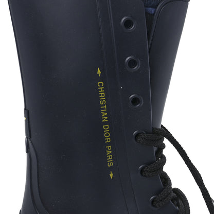 Christian Dior Rubber Diorcamp Low Boots 36 Indigo 8 of 9