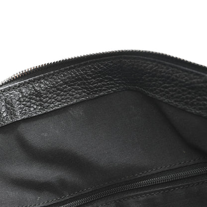 Gucci Nylon Monogram Medium GG Charm Dome Satchel Black 11 of 11