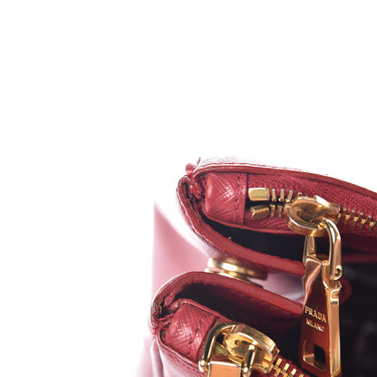 Prada Saffiano Lux Large Tote Fuoco 13 of 25