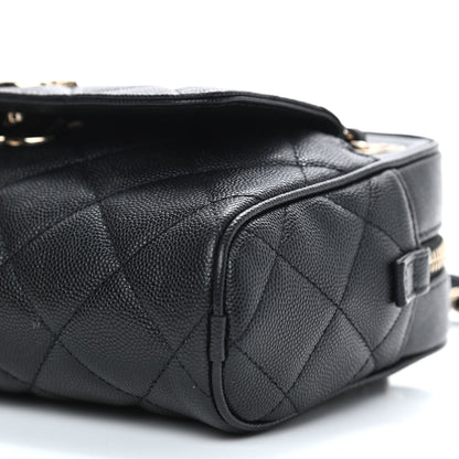 Chanel Caviar Quilted Small In & Out Camera Case Black 10 of 10