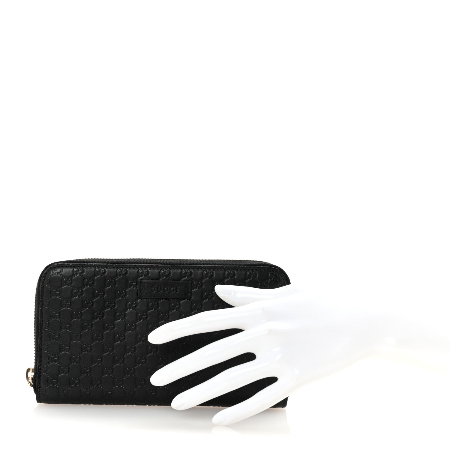 Gucci Microguccissima Zip Around Wallet Black 2 of 8