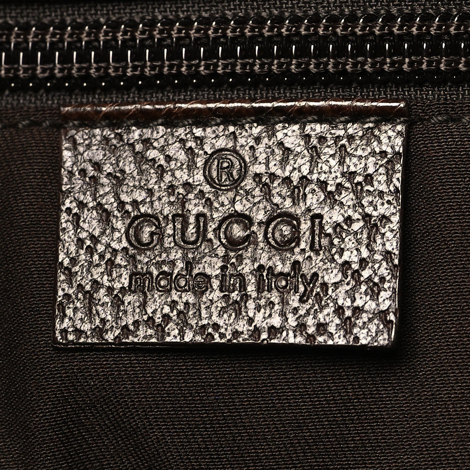 Gucci GG Monogram Medium Flap Messenger Bag Beige Dark Brown 6 of 10