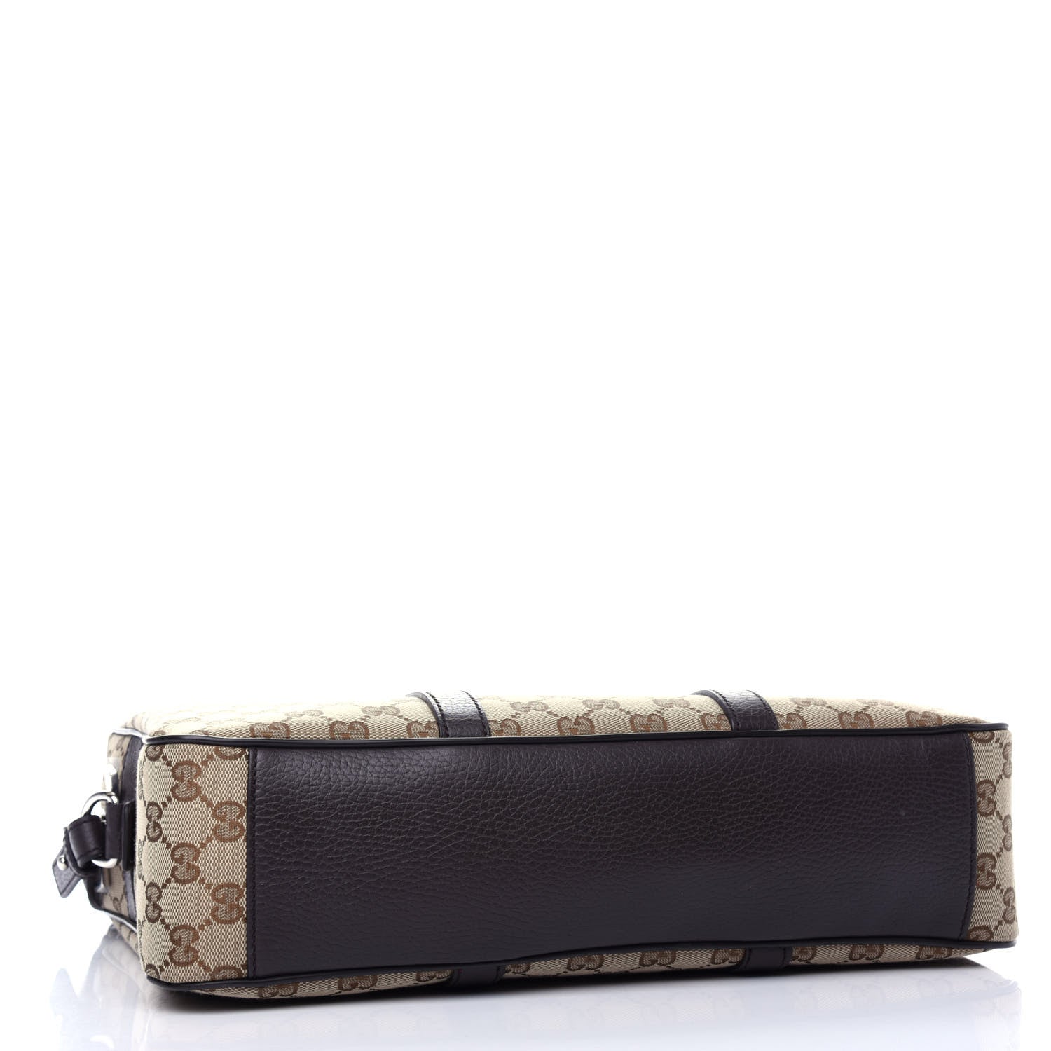 Gucci Monogram Briefcase Dark Brown 4 of 11