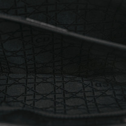 Christian Dior Glazed Calfskin Large Lady Dior Tote Black 8 of 18