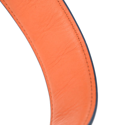 Fendi Vitello Dolce Plexiglass Bi-Color Studded Strap You Grigio Polvere Arancio Multicolor 8 of 10