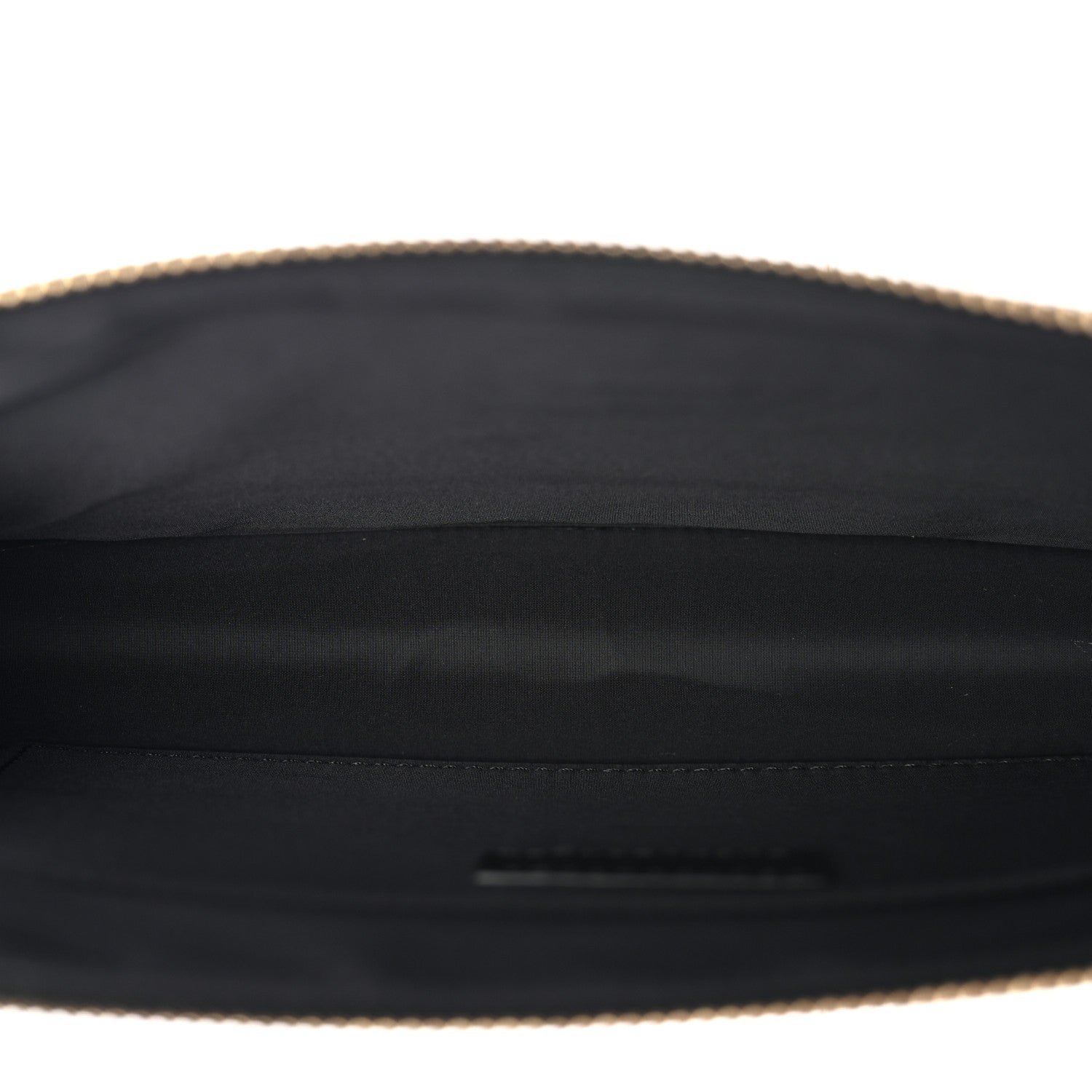 Versace Calfskin Crocodile Embossed La Medusa Pouch Black 5 of 7