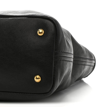 Miu Miu Nappa Medium Aventure Bag Black 9 of 10