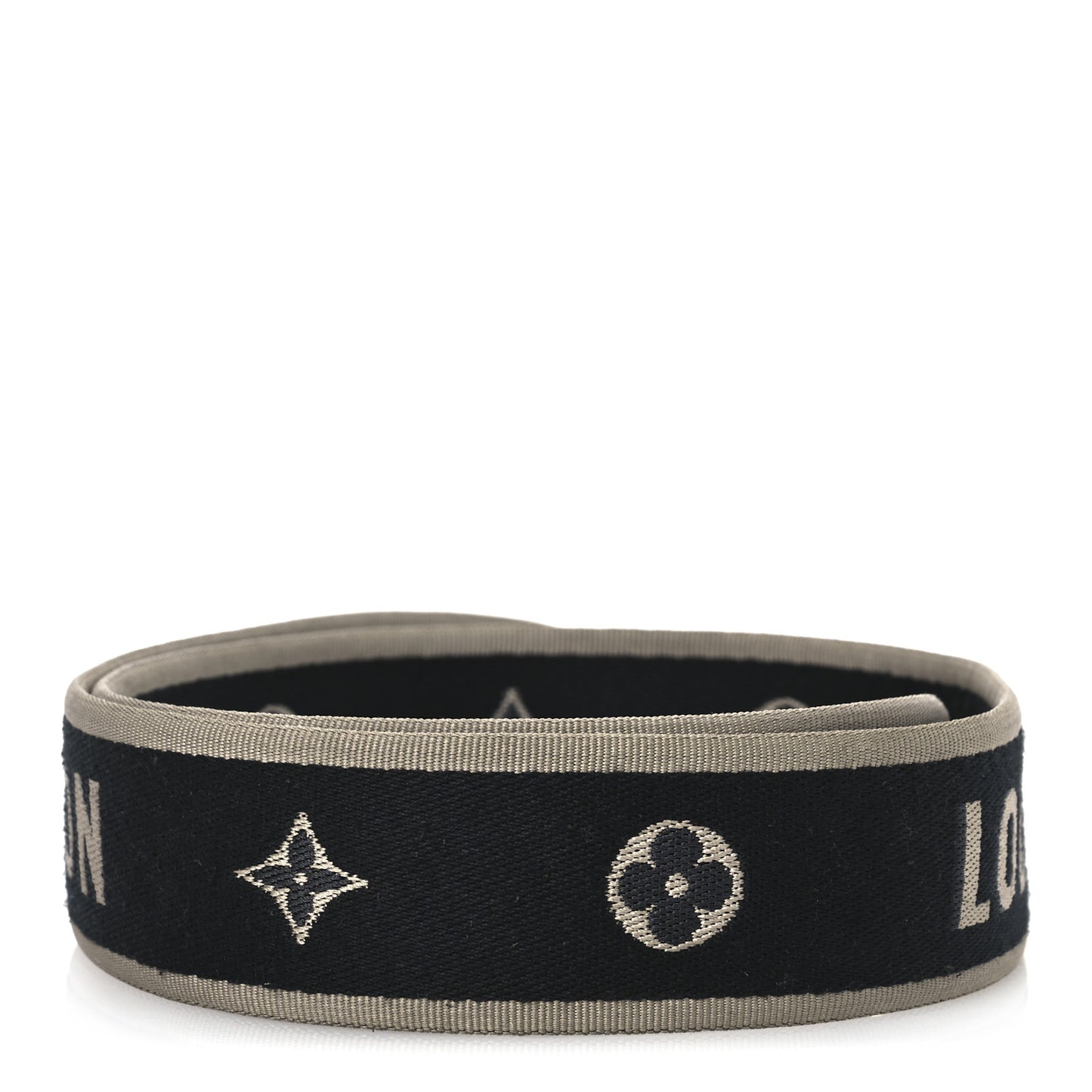 Jacquard Diane Shoulder Strap Black Ivory