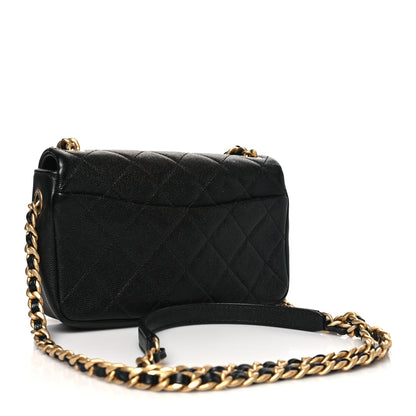 Chanel Caviar Quilted Small Fashion Therapy Flap Bag Black 3 of 11