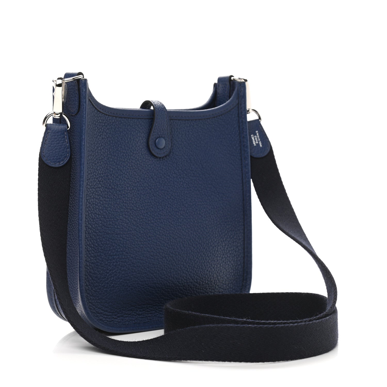 Hermes Taurillon Maurice Amazone Evelyne TPM Bleu Saphir Blue Indigo 3 of 11