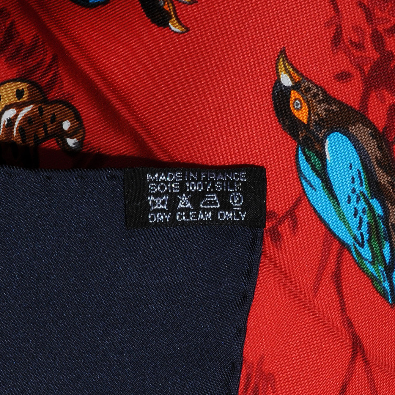 Silk Tendresse Feline Scarf 90