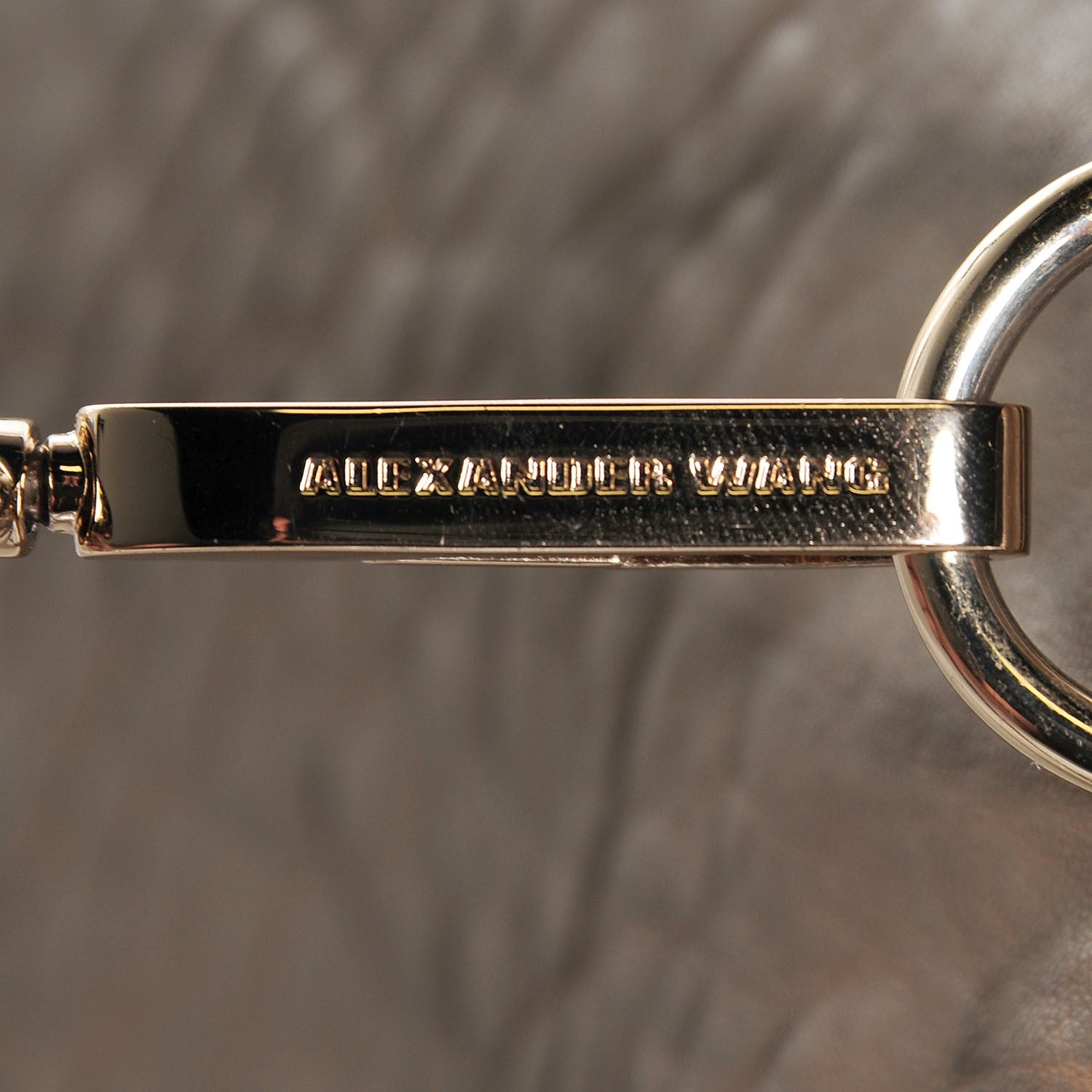 Alexander Wang Pebbled Lambskin Rocco Pale Gold Hardware 7 of 7