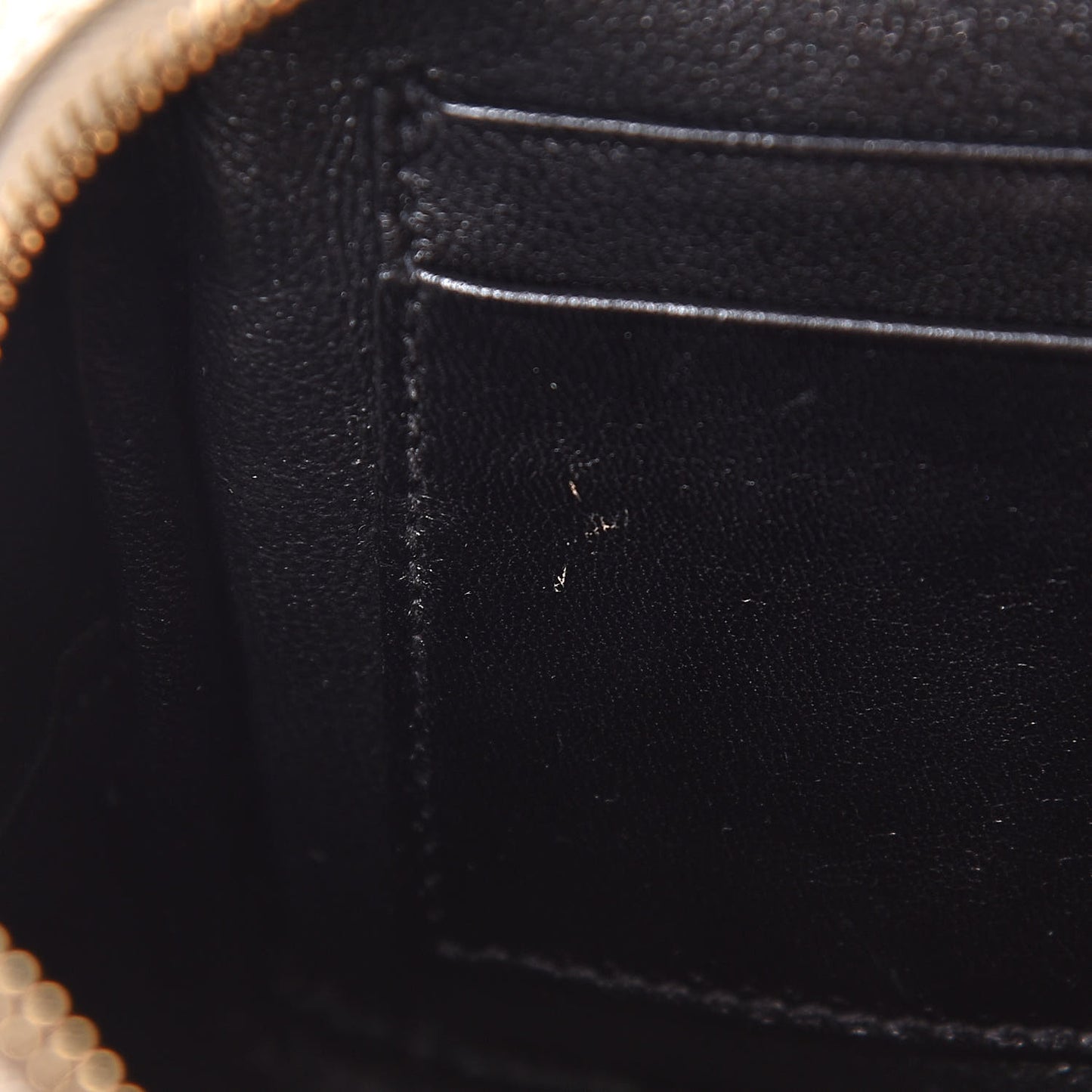 Metallic Calfskin Monogram Blogger Bag Gold