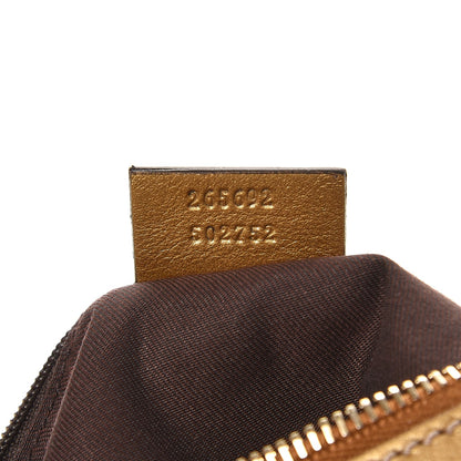 Gucci Crystal Monogram D Ring Gold Hobo Gold 7 of 7