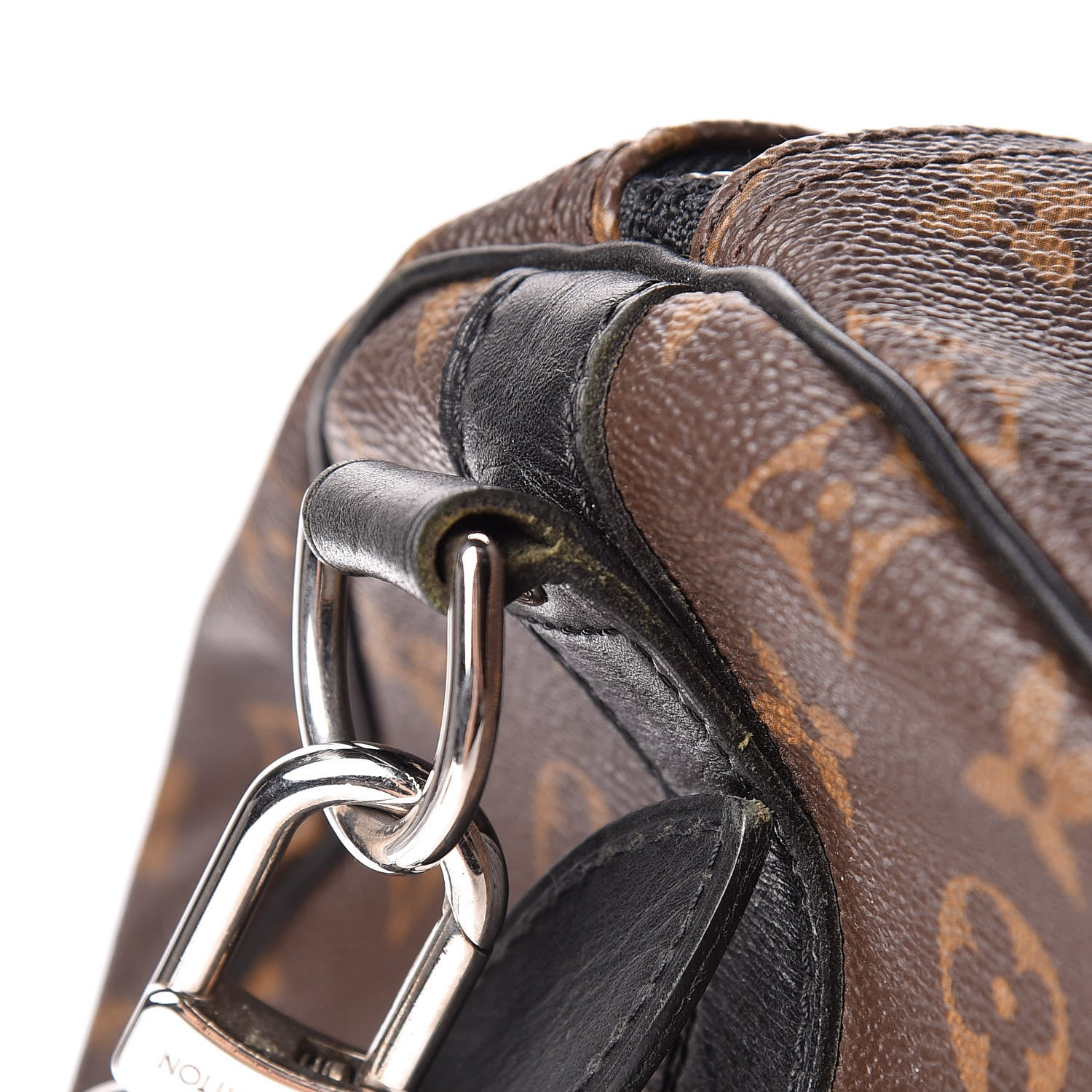 Louis Vuitton Monogram Macassar Keepall Bandouliere 55 19 of 22
