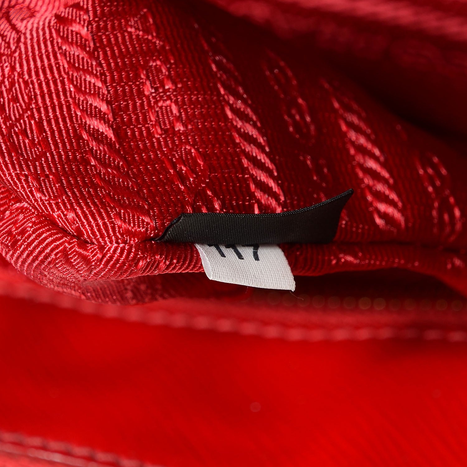 Prada Saffiano Vernice Mini Double Zip Tote Rosso 8 of 9