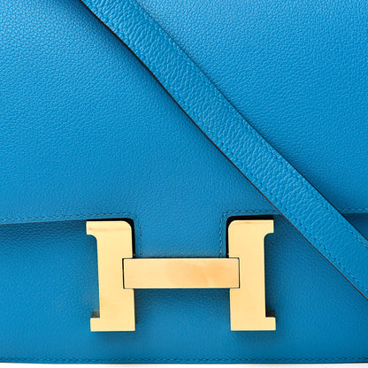 Hermes Evercolor Constance 24 Bleu Zanzibar 21 of 22