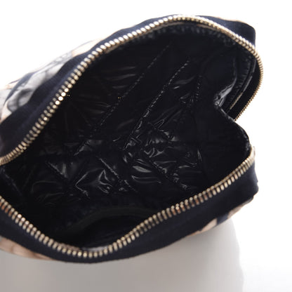 Chanel Nylon Cat Emoticon Cosmetic Pouch Navy 8 of 9
