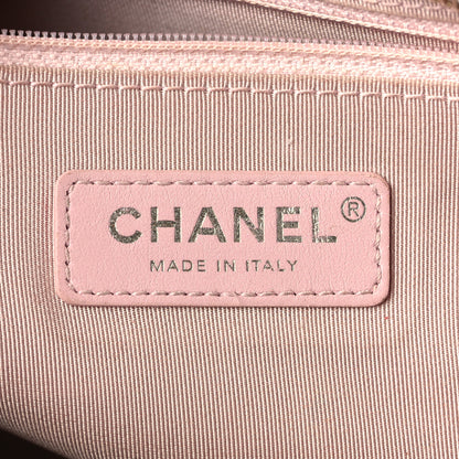 Chanel Patent Goatskin Quilted Medium Gabrielle Hobo White 6 of 11