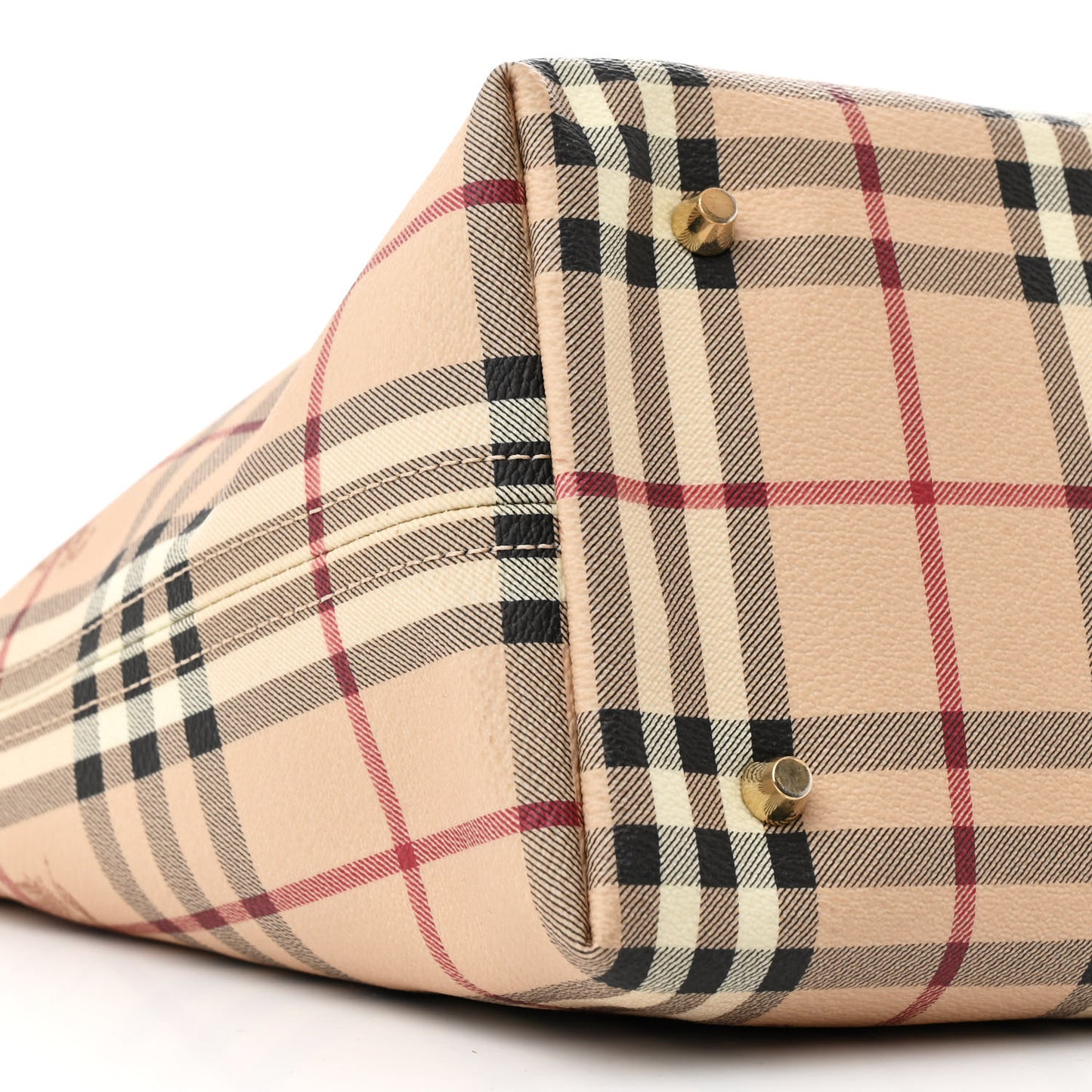 Haymarket Check Medium Regent Tote Chocolate