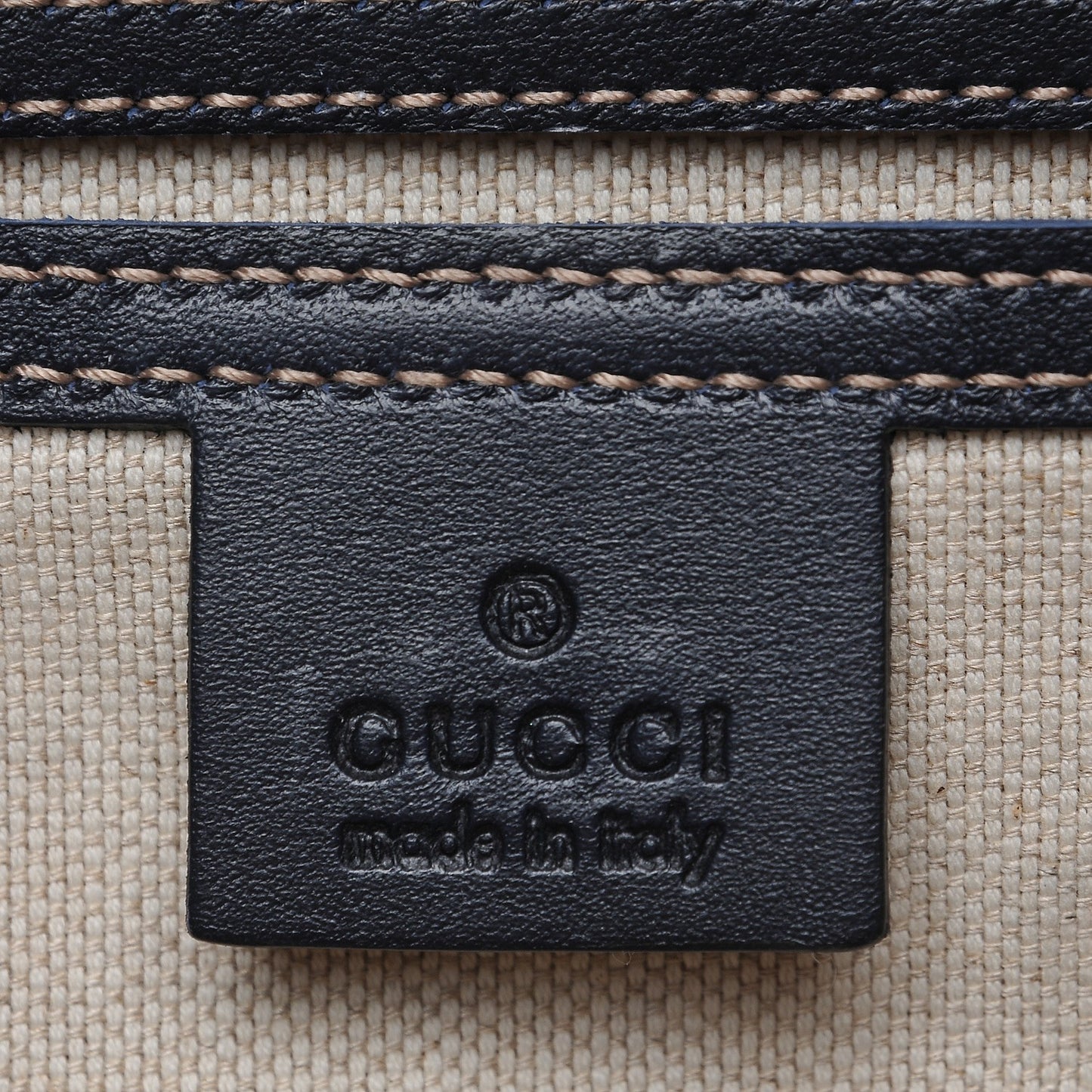 GG Plus Monogram Large Messenger Bag Navy