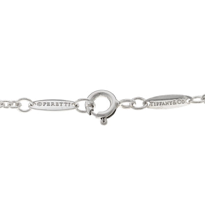 Tiffany Sterling Silver Elsa Peretti Open Heart Lariat Necklace 4 of 4